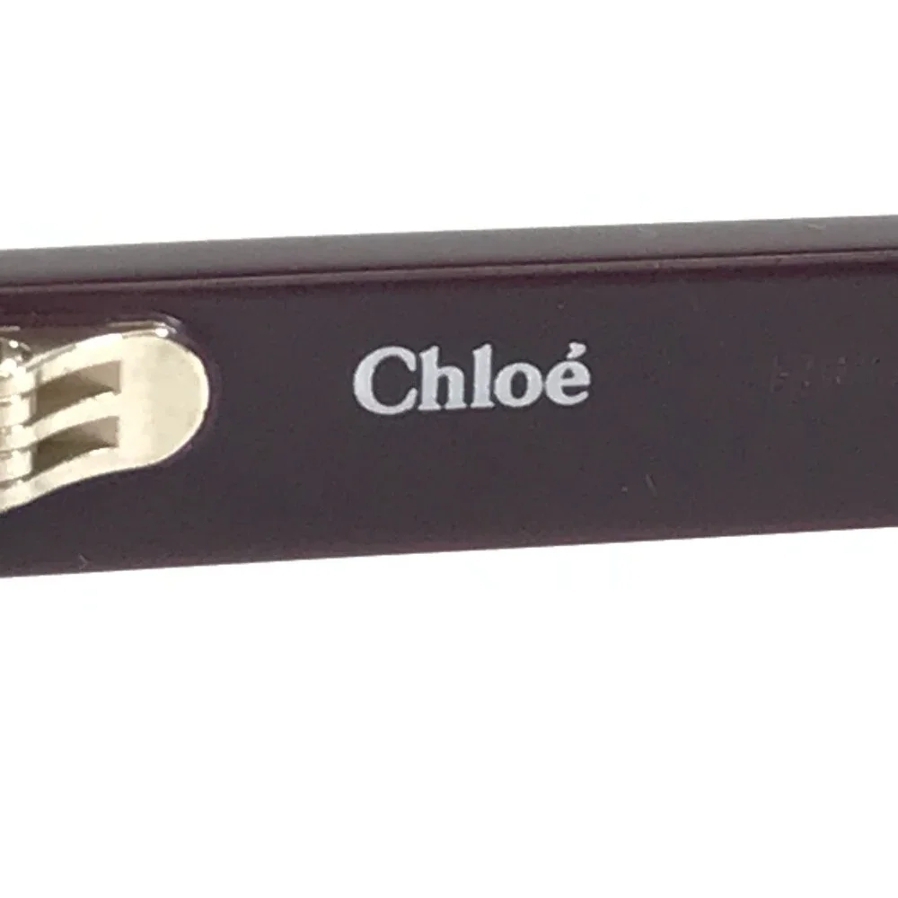 Chloe Eyeglasses Frames CH0243O 003 Gradient Purple Cat Eye Full Rim 51-17-140